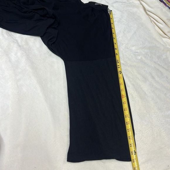 NWT Lulus Black Lightweight Loose Wide Sleeve Blouse - Picture 10 of 11